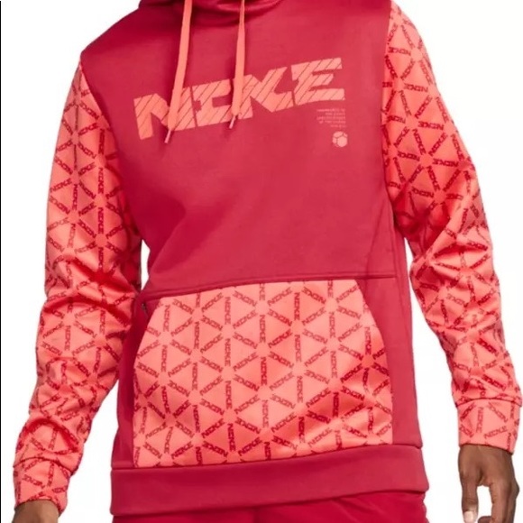 Nike Other - NWT! Nike Men's Therma-FIT Pullover Printed Training Hoodie!